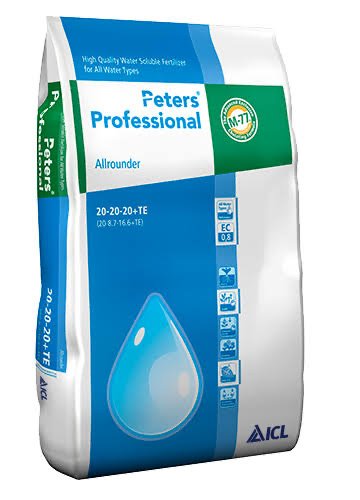 Добриво для рясної зелені 100 грам (Peters Professional Allrounder)